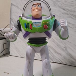 Buzz Lightyear Action Figure - Green and White